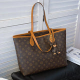 Tamxo™ Soft Leather Tote Bag | Luxury High Capacity Shoulder Handbag for Women