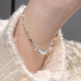 Tamxo™ Crystal Cherry Blossom Bracelet - Sweet, Shiny Pink Flowers Zircon Bow Aesthetic